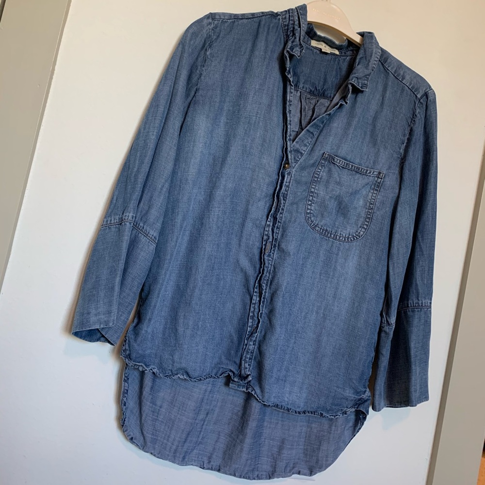Cloth & Stone Denim Button Up